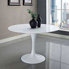 Odyssey 36 Round Fiberglass White Dining Table Fiberglass Dining Table Modern Dining Table Tulip Dining Table