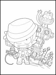 Wakfu coloring pages sketch coloring page source : Mini Wakfu Coloring Pages 13