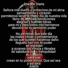 Parami Santa Muerte Prayer Prayer For Love Santa Muerte