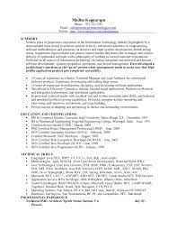 madhu kopparapu resume