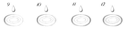 You will get a perfect semi circular block like this: How To Draw 3d Drawing Of A Drop Of Water And Water Circles Nice Drawing