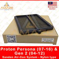 Home » air cond filter. Air Cond Cabin Filter For Proton Persona 07 16 Gen 2 04 12 Sanden Air Cond System Nylon Type Reusable Shopee Malaysia