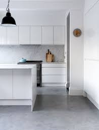 Remodelista Polished Concrete Kitchen Grey Kitchen Floor Concrete Kitchen Floor
