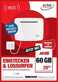 Download bis zu 250 mbit/s. Ortel Mobile Spot Bundle 60gb Internet Router Mit Sim Karte Ohne Vertragsbindung Amazon De Elektronik Foto