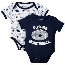 Nfl Dallas Cowboys Andy Bodysuit Set Of 2 For Baby At Shop Dallascowboys Com Dallas Cowboys Baby Clothes Dallas Cowboys Baby Shower Dallas Cowboys Outfits