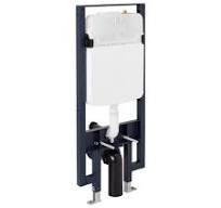 Arnelle Dual-Flush Wall-Mount Elongated Toilet with In-Wall Carrier - Matte  Chrome Hardware