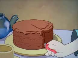 How I Eat Cake Late At Night Cartoon Cake Food Cartoon Animated Gif