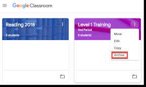 When a class is archived, it is archived for all students and teachers in the class. Google Classroom Cleanup Tips For The End Of The Year Shake Up Learning