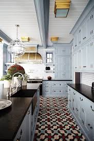 I got started on painting the kitchen cabinets yesterday, and while i didn't get very far (i only painted the backs of all but two doors on the wall of cabinets), i couldn't step away from the blog for the weekend without showing y'all a sneak peek of the color. Wonderful Over Kitchen Cabinet Ideas Only On Indoneso Com Blue Kitchen Designs Kitchen Cabinet Design Kitchen Remodel