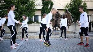 Skipping they way it should be done. Jump Rope Team Hungary S Best Rope Skipping Team Youtube