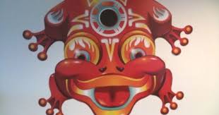 All Glory To The Hypnotoa Er Hot Frog Giant Hot Frog Wall Decal That Looks Out Over The Zuma Blitz Team His Frog Wall Decals Wall Decals Character