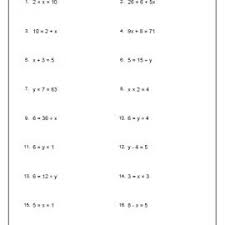 Solve for the variables worksheet 1 of 10. Pre Algebra Worksheets On Isolating Variable