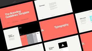 Modify the brand guide to meet your clients' needs. Minimalist Brand Guidelines Template