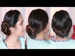 3 Simple Easy 3 Minutes Bun Hairstyle Youtube