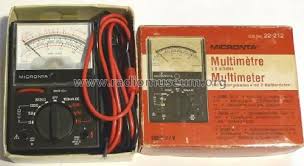 Radio Shack Tandy Micronta Multimeter 22 212 From Jean Marchal 1 Multimeter Radio Shack Radio