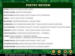 Poetry Review Rhyme Ending Of Words Floor Door Rhyme Scheme Rhyme Pattern Aabc Repetition Repeated Word Used To Stress Or Pu Rhyme Scheme Simile Rhymes