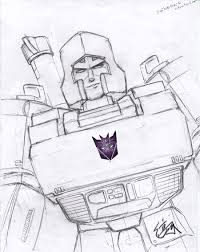 Megatron, general of the decepticons, is a formidable transformers foe. Marginalpost Megatron Transformers Coloring Pages