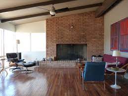 I am looking at intellectual gray & fawn brindle for the siding on the back of my red brick home (the brick also has some blueish /gray colors in it). Mid Century Modern Fireplaces Whaciendobuenasmigas