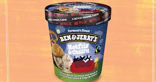 Ice cream maker ben & jerry's is the latest brand to cash in on the streaming service's wide appeal and status. Ben Jerry S Netflix Chill D Ice Cream Flavor How Does It Taste Thrillist