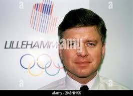 Lillehammer 19890405: Head of Information during the Lillehammer Gunnar  Mjell Olympics. Photo: John Stenersen Scanfoto