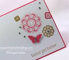 For card wording inspiration make sure to check out our article 'best get well wishes & quotes for a speedy recovery'. Diy Card Making Making A Get Well Card I Teach Stamping