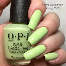 This Is How Does Your Zen Garden Grow From Opi Spring 2019 Tokyo Collection Cream Opaque In 2 Coats Lo How To Grow Nails No Chip Nails How To Do Nails