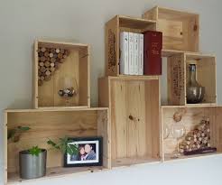 Looking for a unique rustic shelf that doesn't price listed is for one shelf. Wine Box Shelf 4 Steps With Pictures Instructables