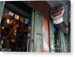 Experience the #1 rated ghost, voodoo, vampire tour in new orleans!!! New Orleans Voodoo Shop Canvas Print Canvas Art By Jeanne Woods