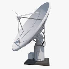 3d Radio Telescope Antenna Kat 7 Telescope Antenna Radio