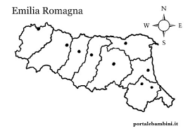 Cartina emilia romagna | pubblicazione di mappe di grandi dimensioni. L Emilia Romagna Approfondimenti E Materiale Didattico Portalebambini It