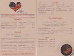 Jojo S Tea Coffee Shop S Menu Jojo S Tea And Coffee Shop