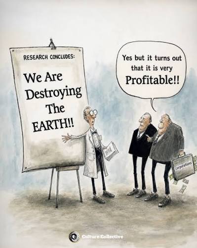 There's something deeply unsettling about a system that profits from destruction. We know the data—climate change, deforestation, ocean acidification—the evidence is overwhelming. Yet the financial incentives often reward the very practices that