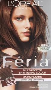 I have had colored hair since i was in high school. Loreal Paris Feria Hair Color 50 Medium Brown Havana Brown Fabbon
