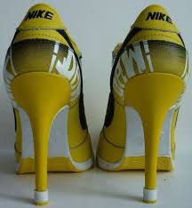 Black And Yellow High Heels Womens Black And Yellow Nike High Heels Dunk Sb Low Nike High Heels Heels Nike Heels