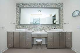 A bathroom vanity with sink option is perfect if you need a place to store toiletries as well as wash your hands. Vanity Sitting Area Houzz