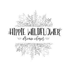 Wildflower Logo Floral Logo Hippie Logo Photographer Logo Boho Logo Premade Logo Hippie Logo Affordable Skin Care Business Logo Branding