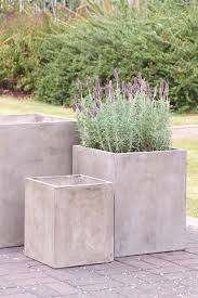 Large Lightweight Concrete Planters Concrete Garden Large Garden Planters Diy Concrete Planters