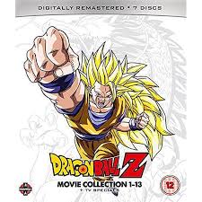 The return of cooler edited. Dragon Ball Z Movie Complete Collection Movies 1 13 Tv Specials Blu Ray Zavvi Us