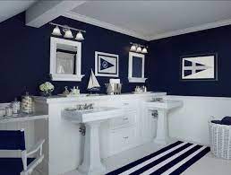Nautical bathroom decor is the simplest and most affordable theme available for a comprehensive bathroom makeover. 20 Elegant Nautical Bathroom Ideas