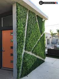 Faux Green Wall Green Wall Plants Artificial Green Wall Vertical Garden Design