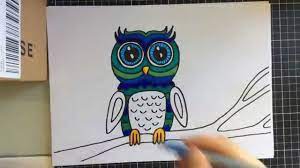 See more ideas about drawings, dragon artwork, dragon art. How To Draw A Cute Owl With Sharpies Youtube