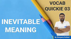 If you want to improve your english understanding and english to hindi conversions, please visit our daily meaning in hindi series where we cover a new english word every day and discuss its meaning in hindi. Inevitable Meaning In Hindi Learn Vocabulary Vocabulary Words English Learn Youtube