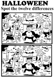 Today's download is a spot the difference printable, a visual puzzle challenge that's fun for both kids and adults. Free Printable Halloween Spot The Difference Worksheet Pictures For Kids Halloween Worksheets Halloween Spot The Difference Halloween School