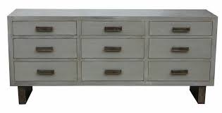 Clean push touch doors with three large drawers. Sundance Reclaimed Wood Nine Drawer Dresser Mortise Tenon