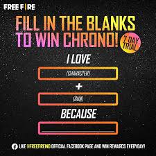 Free fire highlights head shot galaxy s10 plus 411 dpi 3. Garena Free Fire The Day 4 Of The Weeklong Daily Giveaway Event Is Here Express Your Love For Free Fire By Telling Us Which Character Gun You Love And