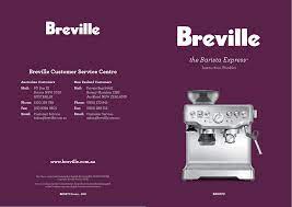Check spelling or type a new query. Breville Bes870 User Manual Cb721d5d Ceba 4dff 874d E784e3af5519
