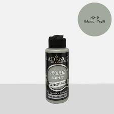 Tüm yüzeylerde uygulanabilen su bazlı ve kokusuz bir akrilik boyadır. H049 Ihlamur Yesili Multisurfaces 120ml 13 00 Tl Opak Hybrid Multisurface 120 Ml