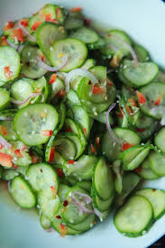 Asian Cucumber Salad Easy 10 Minute Cucumber Salad Recipe Recipe Cucumber Recipes Salad Asian Cucumber Salad Cucumber Recipes