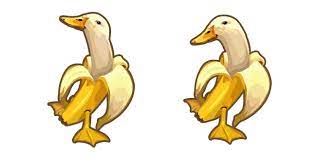 Banana Duck Meme Memes Duck Custom