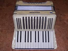 Hohner Piano Accordion 12 Bass Bellingers Button Boxes